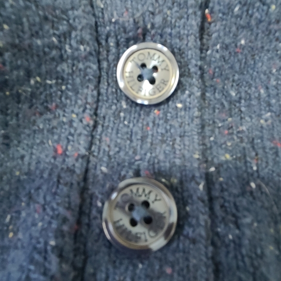 Tommy Hilfiger Blue‎ V Neck Sweater size M - Picture 6 of 12